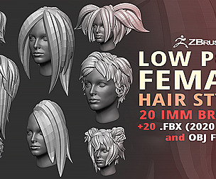 20 Female anime cartoon character hair styles IMM