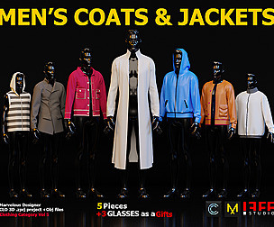 7 MAN'S COATS AND JACKETS Marvelous Designer