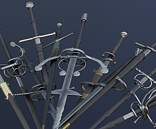 Medieval swords