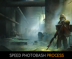 Speed Photobash process