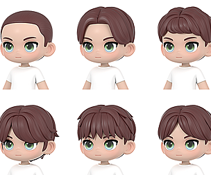Colin Modular Hair