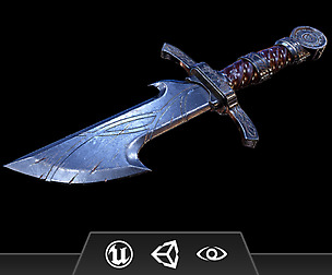 Dagger - Melee Weapon and Textures