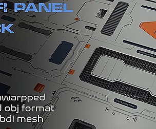 scifi panel pack vol.1