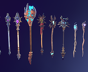Fantasy Staff Pack03