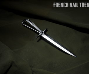 French Nail Trench Knife