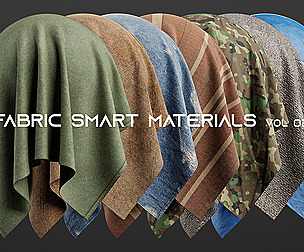 High-Detailed Fabric Smart Materials vol 02