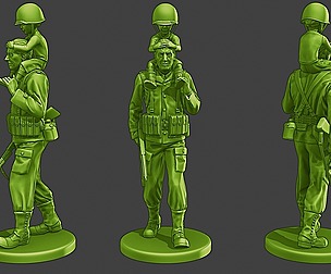 American soldier ww2 Child A15