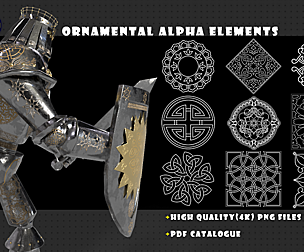 1000 Practical ornamental Alpha elements