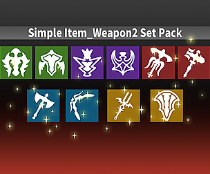 Simple Item_Weapon 2 Set Pack