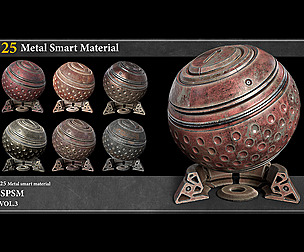 25 Metal Smart Material vol.3