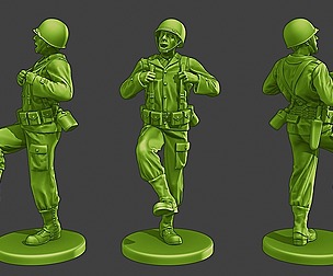American soldier ww2 dance A15