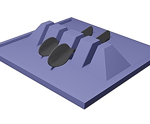 Cooks utensils drip tray