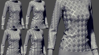 40 Wool Knit Alpha Maps 4K - Video How To Use cover