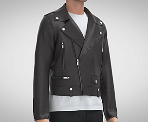 Leather Biker Jacket