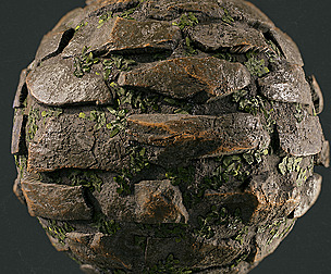 PBR - ROCK SURFACE , WALL - 4K MATERIAL