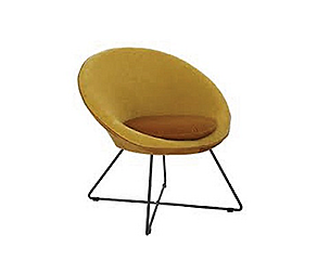 Arm chair Garbo Yellow