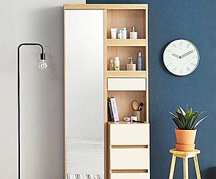 Diva full body mirror dressing table