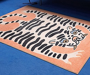Tibetan tiger animal rug carpet