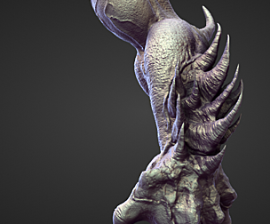 ARM2 high poly sculpt