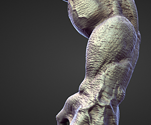 ARM3 high poly sculpt