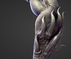 ARM6 high poly sculpt