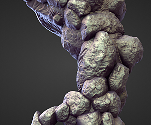 ARM8 high poly sculpt
