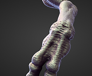 ARM9 high poly sculpt