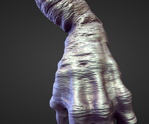 ARM11 high poly sculpt