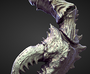 ARM33 high poly sculpt
