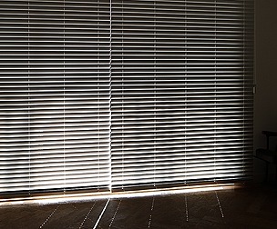 Solid wood paulownia wood blind