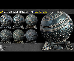25 Metal Smart Material Vol.4