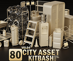 80 City Asset Kitbash