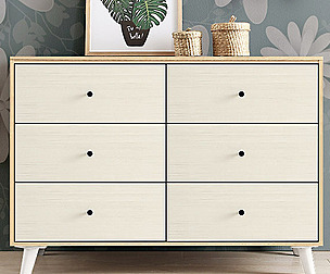 Mori 3-tier 1200 wide chest of drawers series