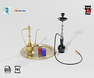 Arab tea set