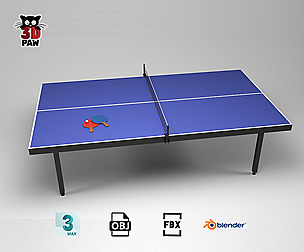 Table tennis set