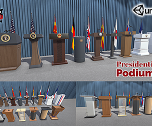 Presidential podium