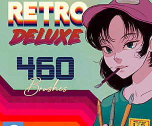 RETRO DELUXE - Brushes for CSP by  Scapefiend