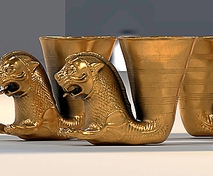 Achaemenid golden cup