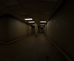 Realistic Game-Ready Backrooms Environment
