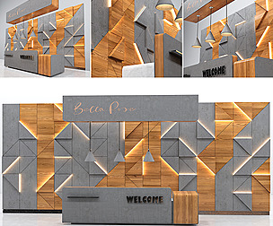 Reception desk