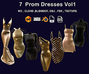 7  Prom Dresses Vol1