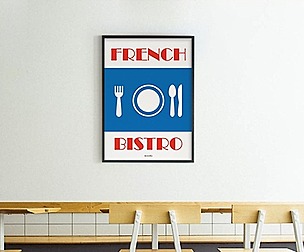 interior design poster dining room