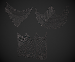 Fishing Net - Intact and Damaged