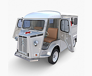 Citroen HY Ambulance with interior