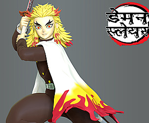 Kyojuro Rengoku - Demon Slayer