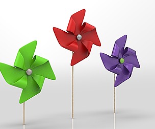Paper windmill