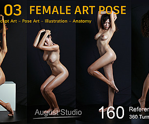 Female Art Pose - Vol 03 - Reference Pictures