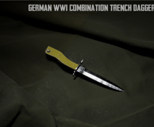 German WWI Combination Trench Dagger-Bayonet