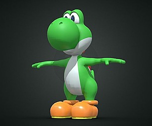 Yoshi From Super Mario