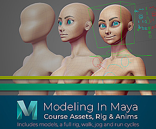 Modeling In Maya: Base Mesh - Animation Pack